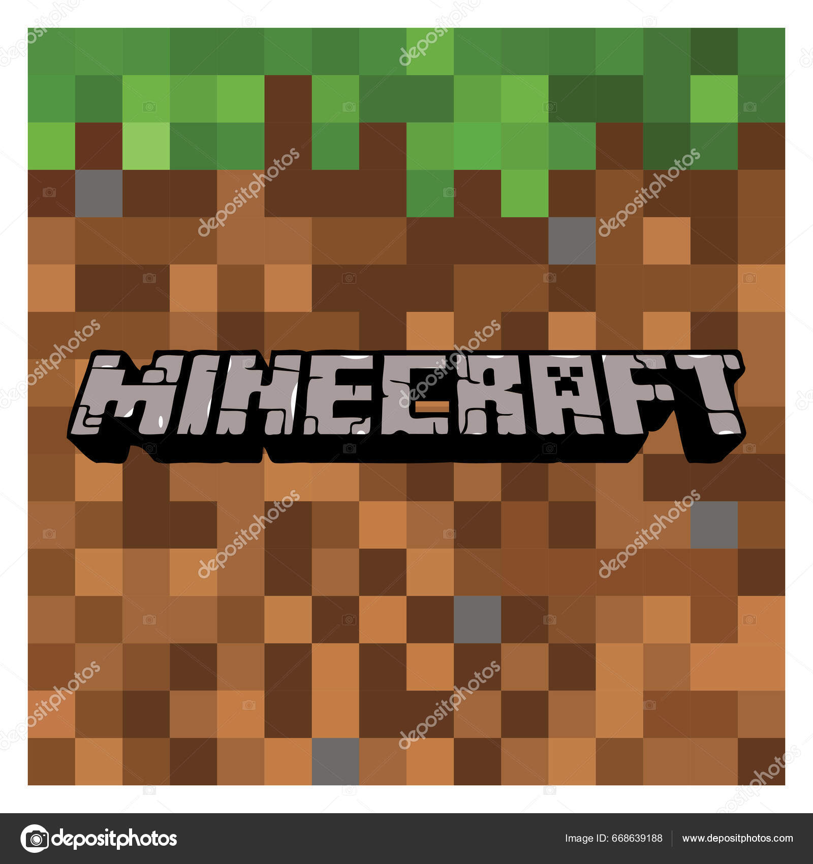 Logotipo Vetor Jogo Minecraft Aplicação Steam Mojang Studios Xbox